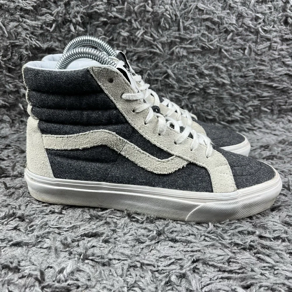 Vans suede & wool  skateboard high tops size Men's 6.5